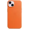 Apple Coque en cuir avec MagSafe pour Apple iPhone 14 Orange