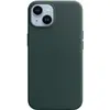 Apple Coque en cuir avec MagSafe pour Apple iPhone 14 Forest Green
