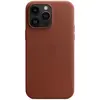 Apple Coque en cuir avec MagSafe pour Apple iPhone 14 Pro Max Umber