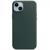 Apple Coque en cuir avec MagSafe pour iPhone 14 Plus - Vert forêt