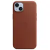 Coque APPLE iPhone 14 Plus cuir Umber