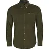 Chemise coton Barbour Kaki - Manches longues - Col chemise - Homme