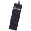 Wilson Staff Tri-Fold Golfhanddoek - Zwart