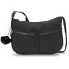 Kipling IZELLAH Sac à bandoulière de taille moyenne, Black Noir (Noir)