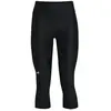 Under Armour Legging Capri Femme - Black, Black S