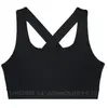 Under Armour Crossback Mid Bra Femme Noir