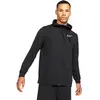 Nike Men's Hooded Full Zip Ls Top M Nk Df Hdie Fz Fl, Black/White, CZ6376-010, XL