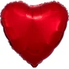 Amscan Folieballon Rood hart 43 cm