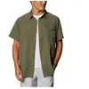 Columbia Utilizer  Ii Solid Overhemd Met Korte Mouwen Groen S Man