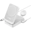 Anker MagGo 3-en-1 foldab le blanc UE (15 W), Chargeur sans fil, Blanc