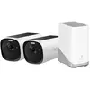 EufyCam E40 Lot de 2 + HomeBase 3