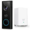 Interphone vidéo connecté 2K EUFY - Sans abonnement - Batterie - Blanc