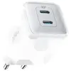 ANKER 521 - Chargeur 40W USB C - PIQ 3.0 - durable - compact et rapide - Blanc
