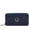 Kipling Portefeuille New Imali Endless Navy Jacquard Imprimé Grand Femme 51% Polyamide, 49% Polyester