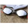 Lunettes de natation Zoggs Tiger - black/red/mirrorsmoke - TU