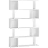 Bibliothèque avec étagères ouvertes, Blanc Nuage LBC416W01