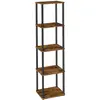 VASAGLE Bibliothèque à étagères pour rangement pratique au quotidien, ...