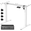 VASAGLE Bureau Électrique Réglable en Hauteur Cadre de Bureau Assis-de...