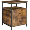 Vasagle, Table de chevet, Havanna (45 x 45 x 60 cm)