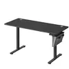 Bureau Électrique Assis-Debout - SONGMICS - 60 x 140 cm - 4 hauteurs mémorisables - Noir d'Encre