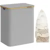 Songmicss SONGMICS Wasmand met 2 vakken, 130 l, wasverzamelaar met dek...