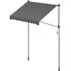 SONGMICS Store banne rétractable avec manivelle, Gris Anthracite / 200...