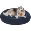 Feandrea Panier pour chien tout doux, Gris Foncé / L 140 x l 140 x H 2...
