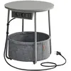 Vasagle, Table basse, Plugin (45 x 45 x 50 cm)