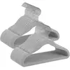 Cintres enfants en velours antiglisse, Gris Tourterelle / 50 CRF027G05