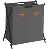 Songmics Panier à linge de 115 l, Gris Ardoise / 115 L LCB120G01