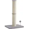 Griffoir pour chat 85 cm de haut gris tourterelle PCA041G01