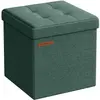 Banc de rangement pliable 30 cm, Vert Rétro LSF028C01