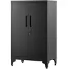 SONGMICS Caisson de bureau polyvalent, Noir / 60L cm OMC012B01