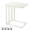 Table d'appoint mobile, Blanc Crème LNT050W77