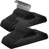 SONGMICS Kleerhangers fluweel, set van 50, antislip, kleine stang voor...