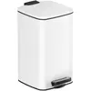 SONGMICS - Cosmetica afvalbak - pedaalemmer - badkamerprullenbak - 6 l...