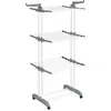 Songmics Étendoir à linge à 4 niveaux, Blanc LLR701W01