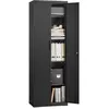 Meuble de rangements avec 4 étagères, Noir d'encre / 60L cm OMC014B01