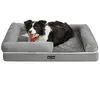 Feandrea Canapé Pour Chien Orthopédique, Gris Clair