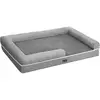 Feandrea Lit Pour Animaux Lavable, Gris Clair