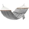 SONGMICS Unisex's GDC022G01 hangmat, grijs, 210 x 150 cm