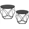 Vasagle, Table basse, Cluster (50 x 50 x 40 cm)