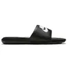Nike Victori One Slide Femme Basket, Black White Black, 36.5 EU