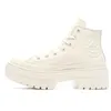 Baskets Blanches Femme Converse All Star Lugged