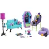 MONSTER HIGH SALON DE JEU POUR ETUDIANT, MEUBLES DE MAISON DE POUPEE E