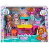 Enchantimals City Tails Main Street Dr. Carlin Cat & Washer & Hurdle
