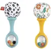Fisher-Price-Mes Premiers Maracas-Jouet d’éveil 2 hochets dès 3 mois HMF34