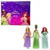 Mattel Princesses Disney - pack de 3 poupées (Ariel, Tiana, Raiponce)