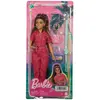 Barbie Poupée Day & Play avec Combinaison de Travail Tendance Rose
