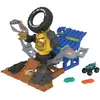 Mattel Monster Trucks Mega-wrex Contre Crushzilla